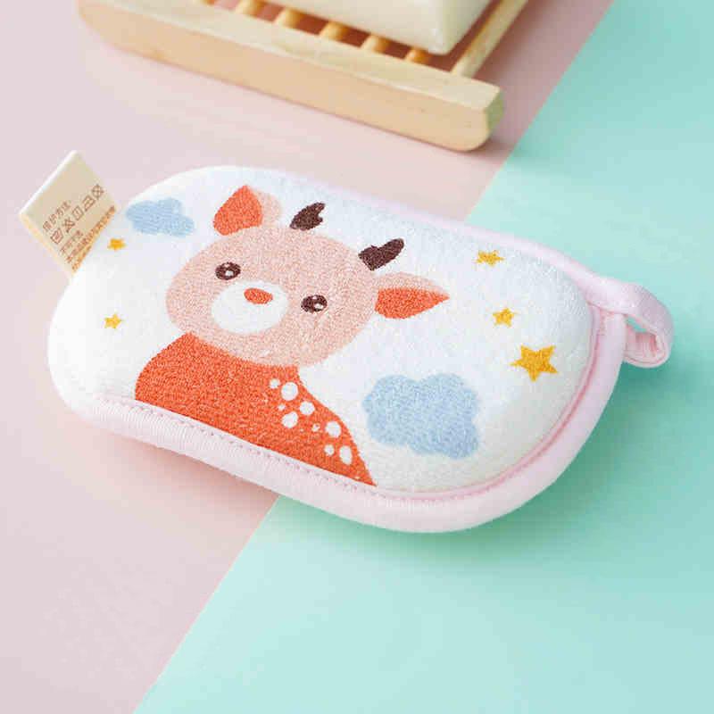 

Baby bath sponge, baby bath towel that does not harm the skin, children s special scrubbing towel for washing face