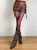 Spicy Y2K Cutout Lace Fishnet Stockings - Spring/Summer