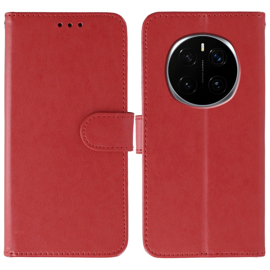 For Honor Magic7 Pro 5G Case PU Leather Flip Wallet Phone Cover with Strap