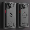 Funny Football Funda Back Phone Cover Case for iPhone 17 Pro Max 7 8 SE 15 13 Mini 11 Air 16 Plus 12 14 X XS XR 17P 16P