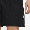 Jordan Solid Color Drawstring Straight-Leg Sports Shorts Men Shorts Black DM9981-010