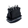 Turn Signal Rocker Switch w/ Flasher For ATV UTV Off-Road Pickup Boat Motorcycle