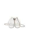 Trend drawstring tassel denim rhombus bag autumn new simple shoulder bucket messenger bag