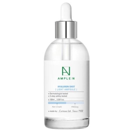 Ample:N Hyaluron Shot Light Ampoule 100ml – Lightweight Deep Hydration Serum