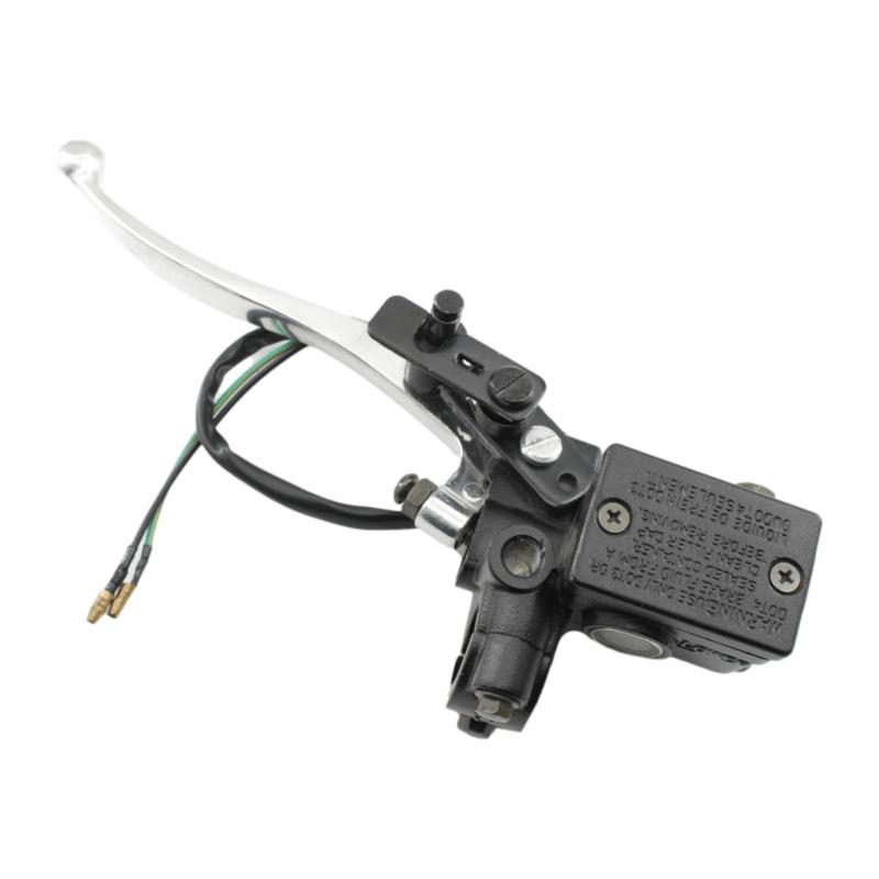 Universal motorcycle brake pump hydraulic brake scooter cylinder pump handle accessories left and right clutch lever 50-250CC left