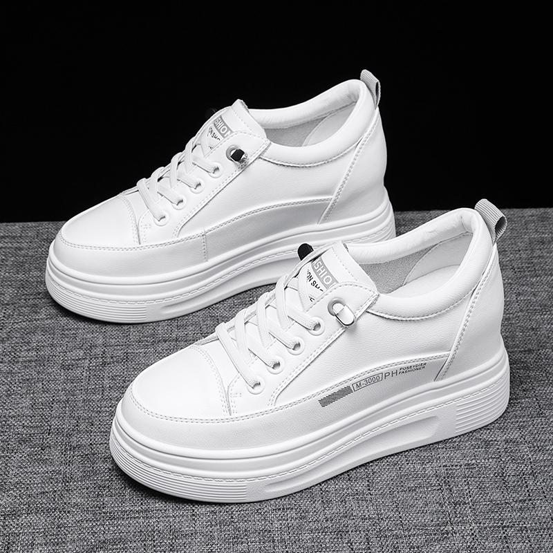 Inner height increase and velvet new autumn and winter thick-soled small muffin shoes cotton shoes 33