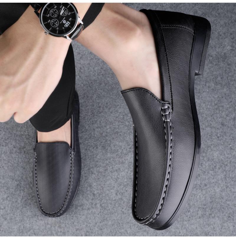 Fashion Men Loafers Luxury Casual Leather Shoe Moccasins Slip-On Casual Driving Shoes for Men Handmade Oxford Shoe Dress Shoes Man Shoes