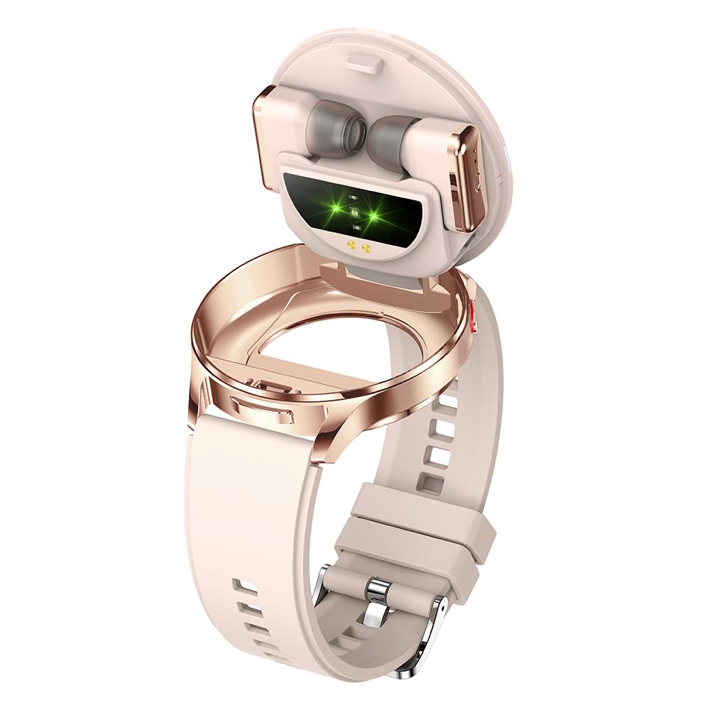 T97 2 In 1 Smart Watch with Wireless Earbuds Bluetooth-Compatible Call Health Monitoring Sports Waterproof Watch