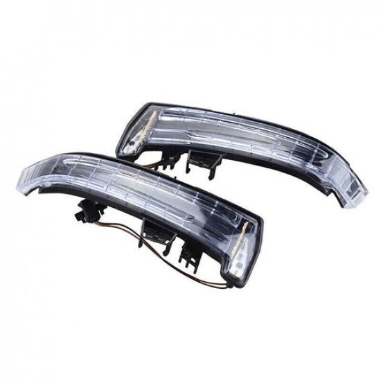 Car Mirror LED Indicator Turn Signal Light 2pc For Mercedes Benz W212 W164 W204