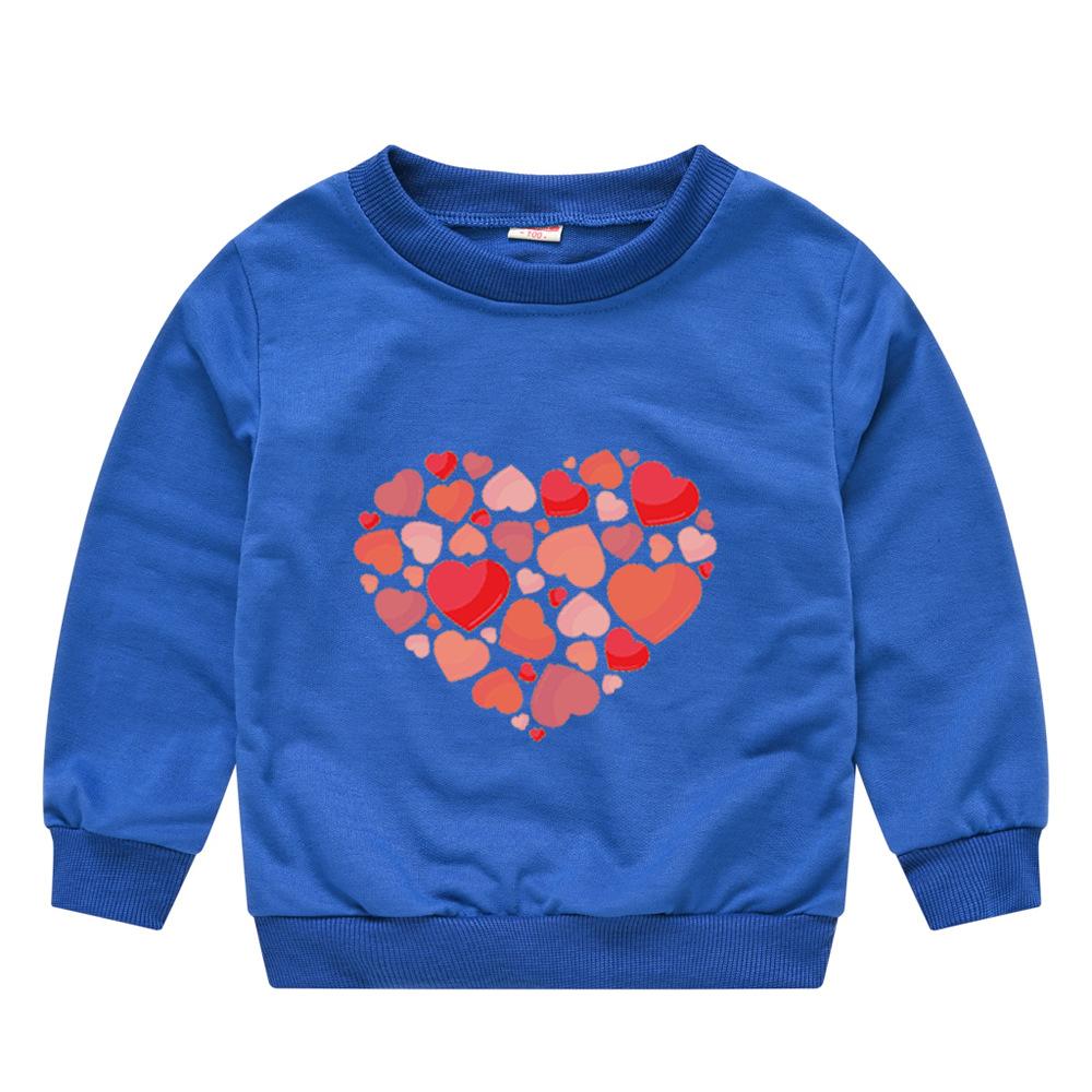 Frühlings- und Herbst-Kinderpullover Herren und Damen Kindergartenkinder Klassenkleidung Kinder Cartoon Kapuzenpullover