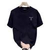 Trendy Brand Short-Sleeved Pure Cotton Men'S Printed T-Shirt Trendy Men'S And Women'S Versatile Round Neck T-Shirt Men'S