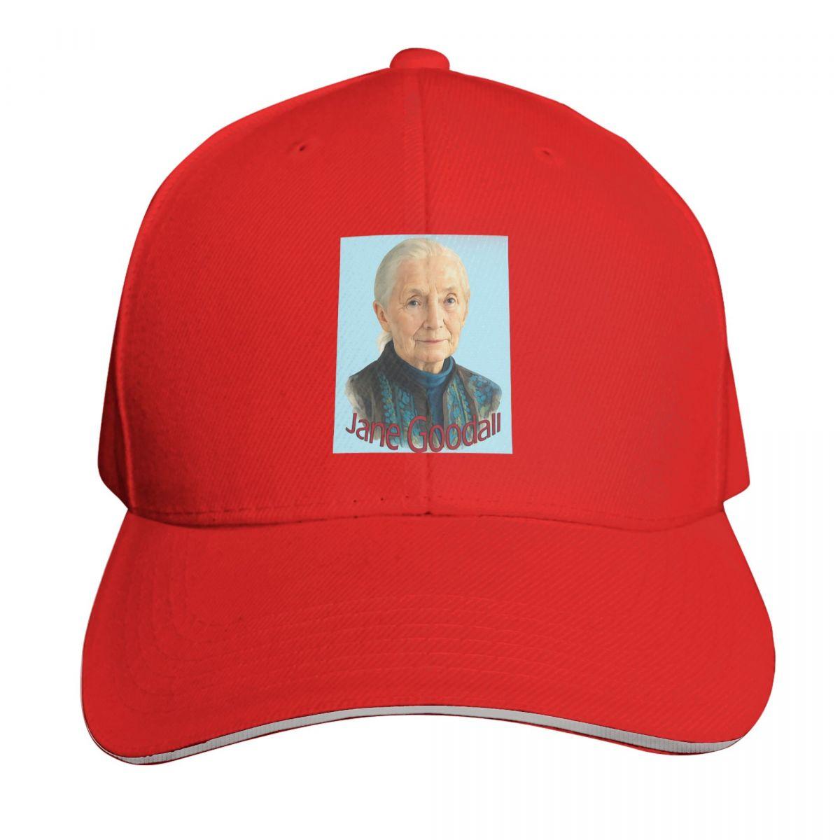 

Jane Goodall Logo Cap Fashion Casual Baseball Caps Adjustable Hat Hip Hop Summer Unisex Baseball Hats One Size