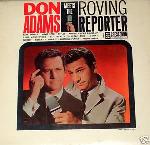 

LP Record DON ADAMS Don Adams Meets The Roving Reporter VAN8047 Vocalion 1965 UK Soundtracks Musicals Used