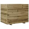 VidaXL Jardinière 90x60x72 cm bois de pin imprégné, jardinière d'extérieur, bac à fleurs, bac à tomates, jardinière de 3282648