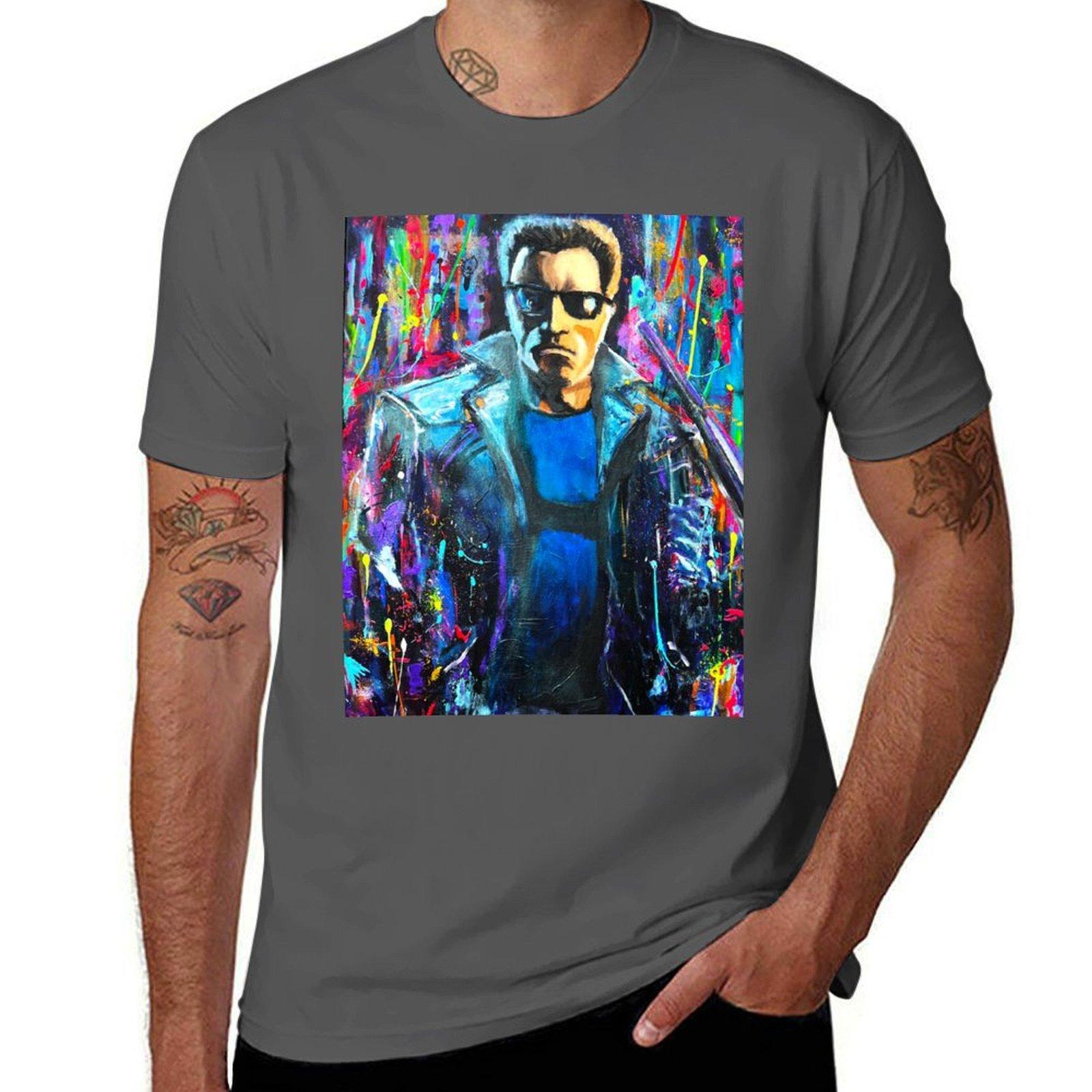 

Terminator Popart TShirt AntiPilling Casual TShirt 4XL