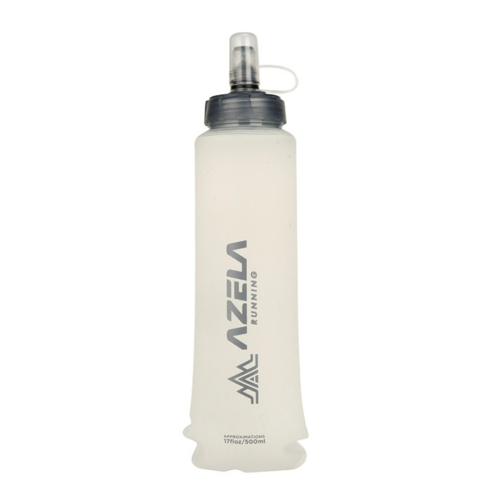 Leichte faltbare Sportwasserflasche 250/500ml Laufbecher Tragbare Wasserflasche für den Außenbereich
