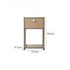 Nordic Nightstands Bedroom Bedside Table Stainless Steel Storage Cabinet with Lock Multifunctional Home Storage Furniture