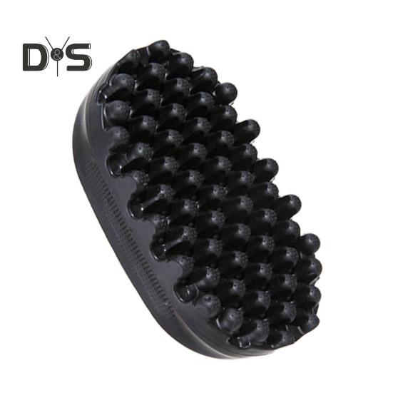 Kartáč na kudrnaté vlasy Dreadlock Twist Styler Omyvatelná Afro houba Afro Racket pro rodiny Snadné lokny Gumová rukojeť Profesionální hřeben na lokny pro všechny vlasy