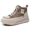 High-top Shoes Women's 2026 Autumn and Winter New Versatile Retro Sports Casual Dissolving Board Shoes