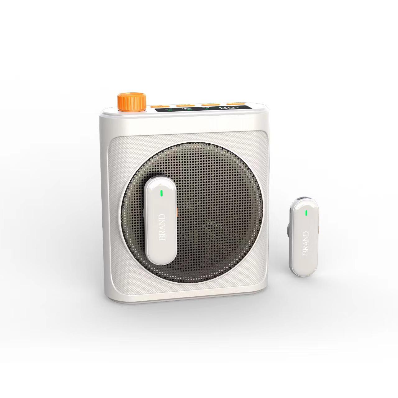 

Portable Wireless Megaphone Speaker for Teachers, Tour Guides, and Outdoor Promotions білий