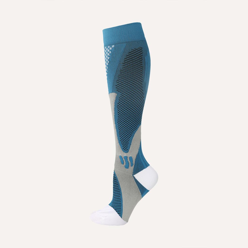 Nylon Pressure Socks Running Sports Socks Men'S And Women'S Cycling Stockings Football Socks Outdoor Compression Socks