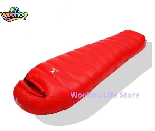 

Down Sleeping Bag Mummy Style Ultralight Winter Camping Sleeping Bag For Hiking And Backpacking Travel Adults Men Women