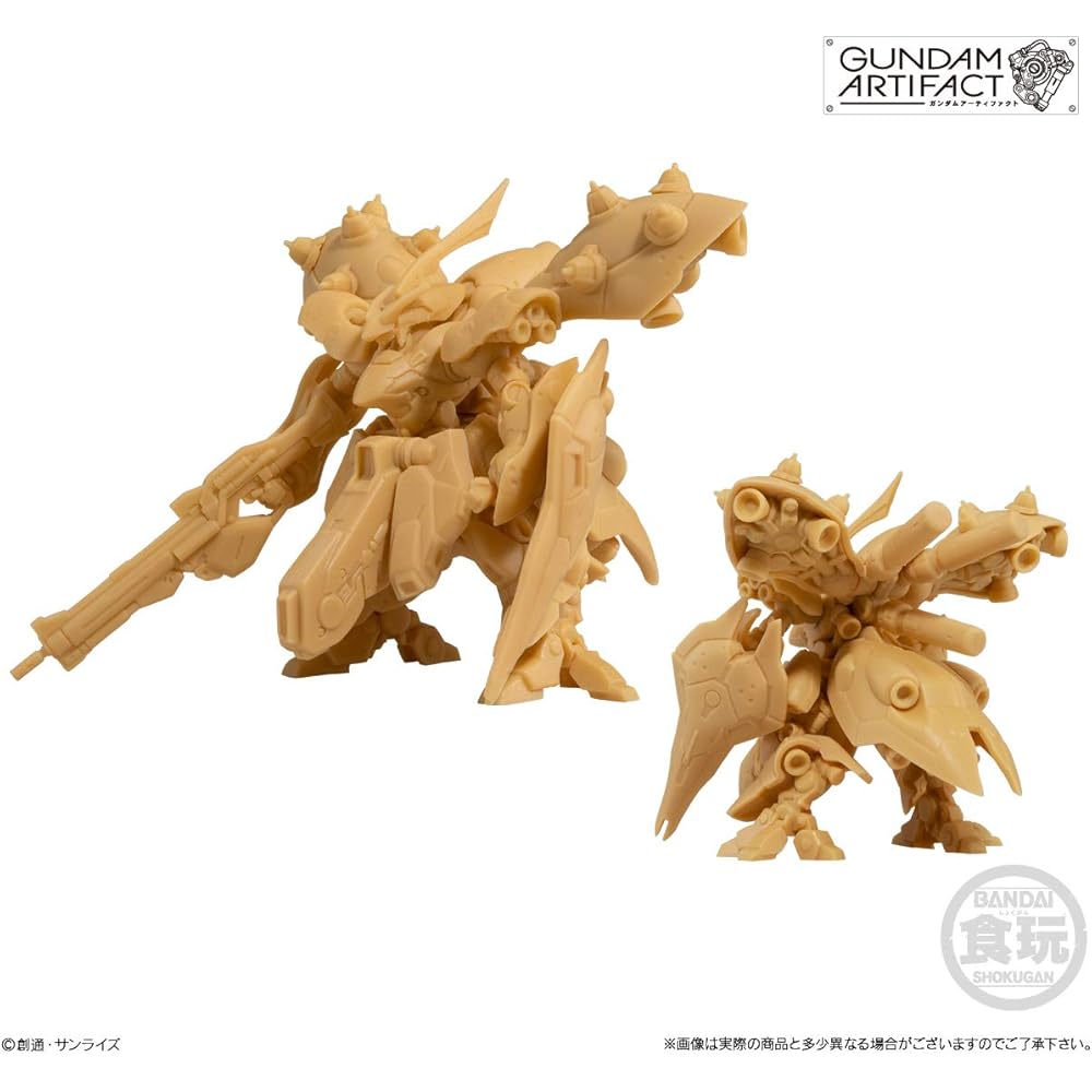 Bandai Gundam Artifact Box Set 10 Pieces Collectible Figures with Gum Gundam Series