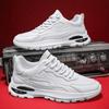 Fashion Autumn Men's Casual Shoes Leather White Sneakers Platform Waterproof High Quality Designer Footwear Men Vulcanized Shoes Fashion