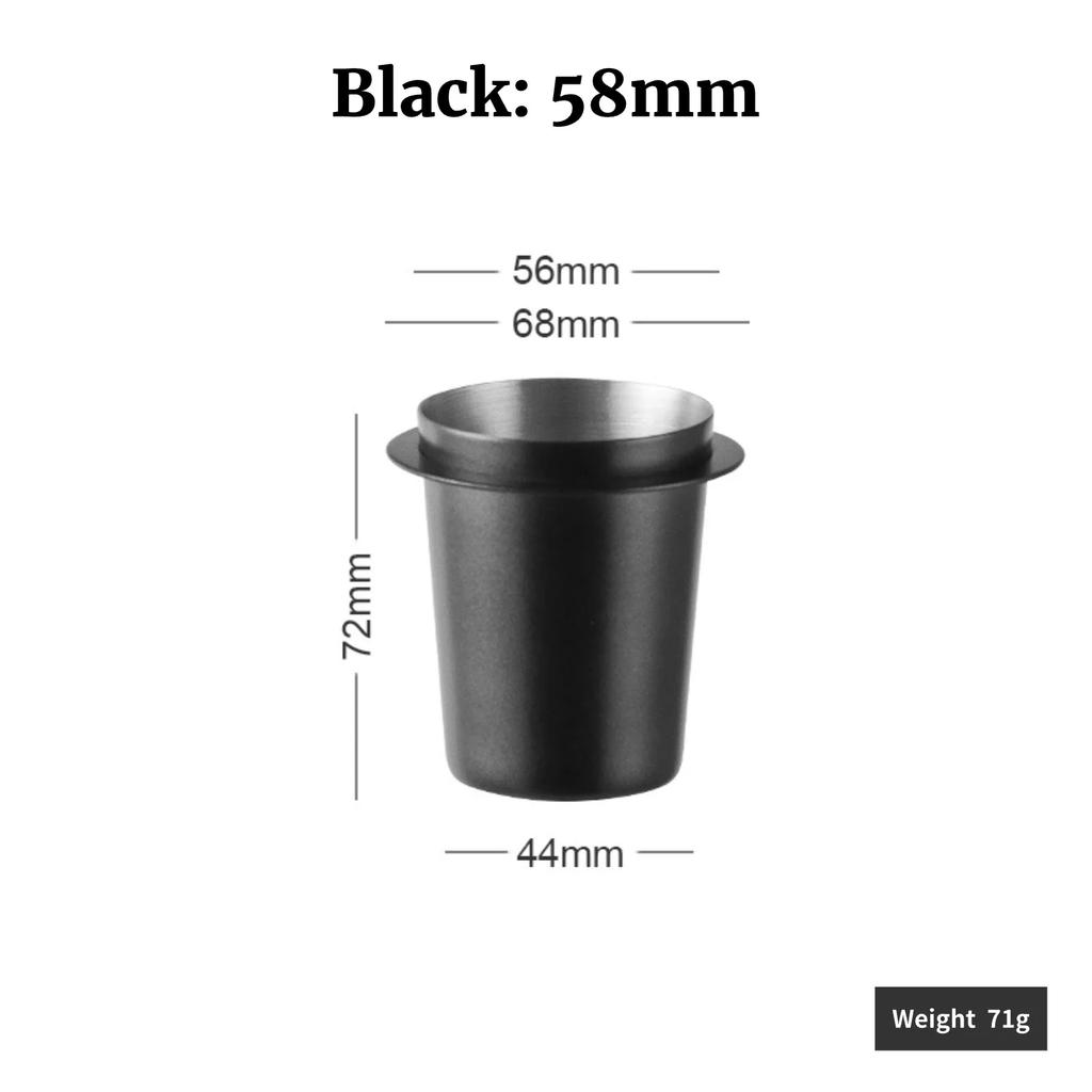 51/53/58mm Coffee Dosing Cup Sniffing Mug for Espresso Machine Wear Resistant Stainless Steel Coffee Dosing Cup Drop Shipping