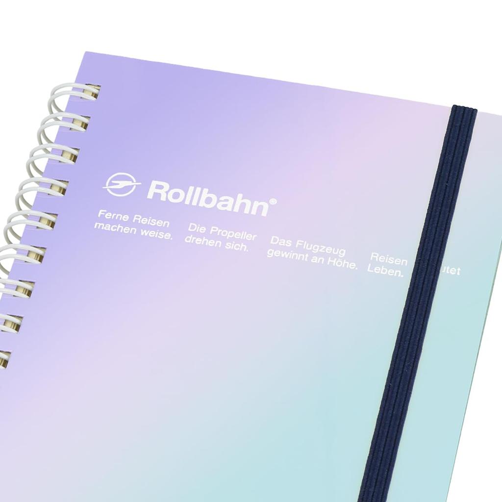 Delfonics Rollbahn Pocket Memo Pads, Metallic, Medium (Hologram, Pearl White, Polarized, 3-Pack)
