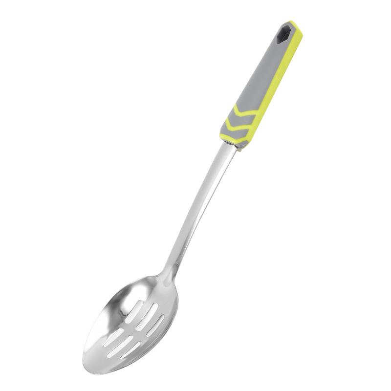 Stainless Steel Kitchen Utensil Set: Stir-Fry Spatula, Soup Ladle, Slotted Spoon, and More - Perfect Full Kitchen Gift Set