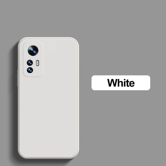 Pouzdro Mi 12 Mi12 12X 12S Lite Ultra Pro čtvercový tekutý silikonový měkký kryt pro Xiaomi Mi 12 Mi12 Lite 12X 12S 12 S Ultra Pro 12Pro