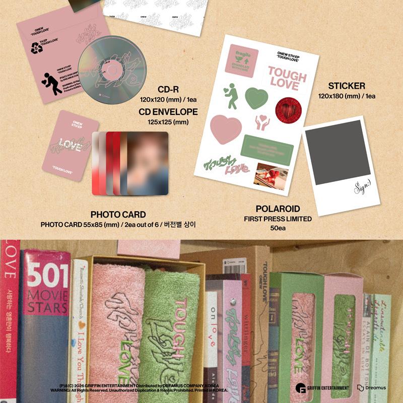 [PRE ORDER] ONEW (SHINee) – 5th EP ‘TOUGH LOVE’ (BOOK Ver.)