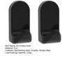 2PCS 3D Printed Hook, Self-locking Design, Nail-free Adhesive Key Holder, Space-saving Nordic Minimalist Style Hook, for Wall Home Decor