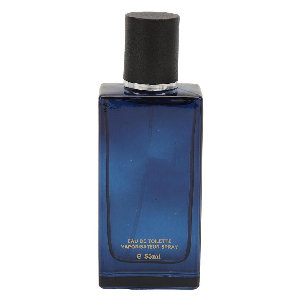 55ml Cologne Men Perfume Long Lasting Light Woody Fragrance Male Perfume for Dating Blue
