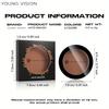 YOUNG VISION Matte Bronzer 5-in-1 Makeup Palette, Contour Powder Long-Lasting Oil Control, 6 Shades Waterproof & Sweat-Proof