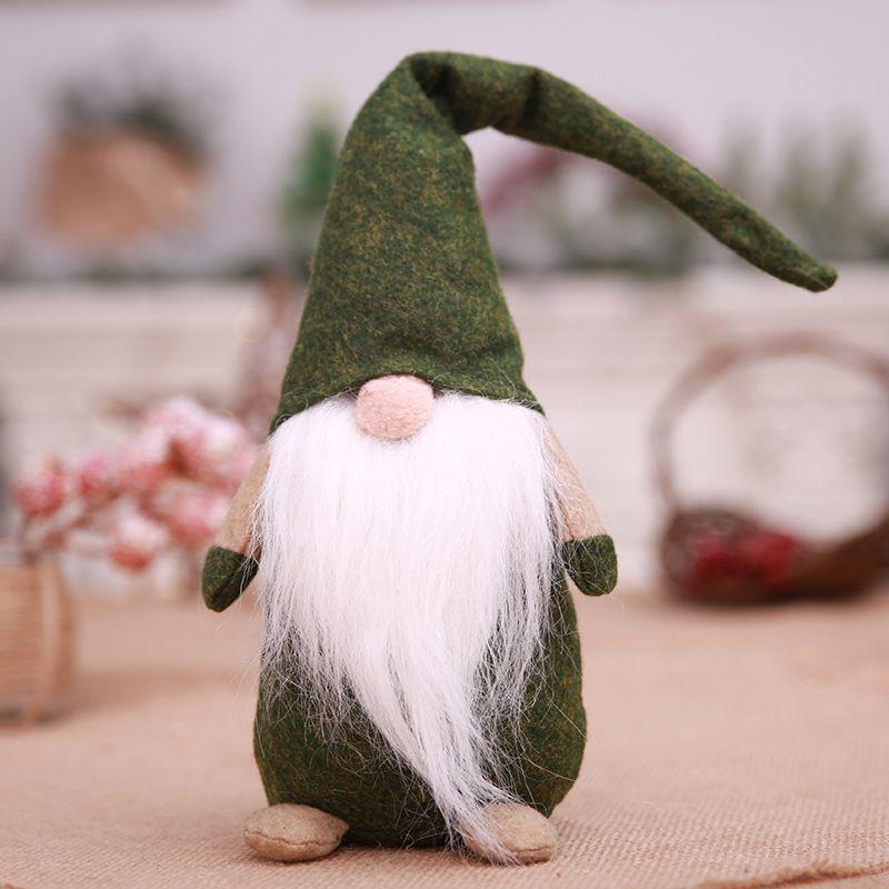 Santa Christmas Claus Doll Toy Christmas Table Ornaments Decoration For Gx Home