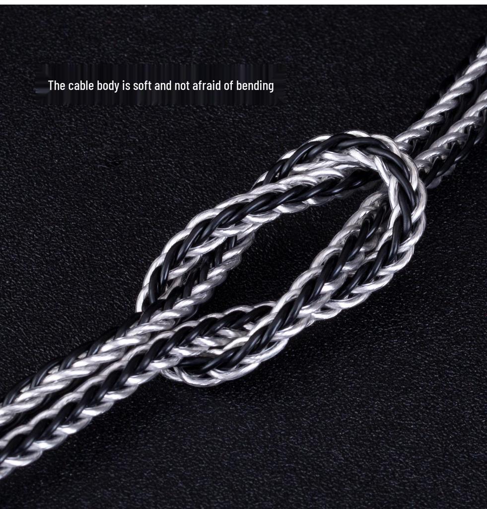 Type-C to Dual RCA Audio Cable: Audiophile-Grade, Single Crystal Copper & Pure Silver for Amplifiers & Speakers