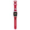 Riem Hello Kitty Siliconen Band Kitty Hoofd Voor Apple Watch 38/40/41Mm, Rood/Red