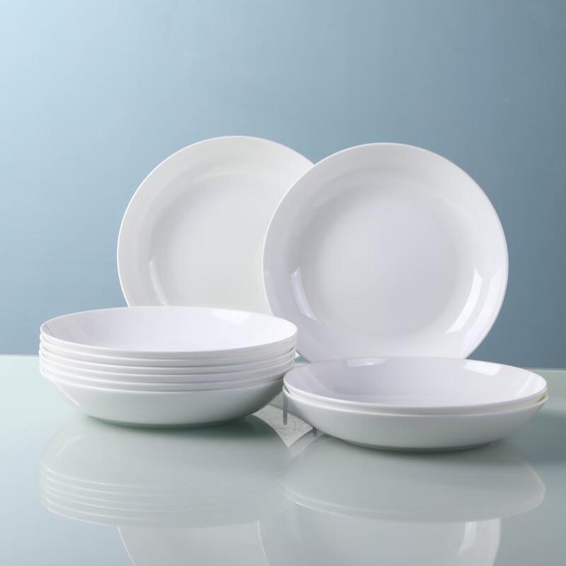 Haoya Jingdezhen Underglaze Ceramic Dinner Plates