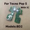 Fast Charger For Tecno Pop 5 Pro Lite USB Charging Dock Board Connector PCB Port Plug Socket Mic Flex Cable