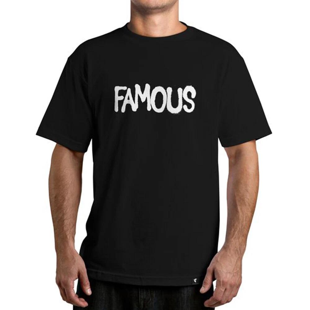 FAMOUS STARS & STRAPS Demand The Impossible T-Shirt Black S NEW M