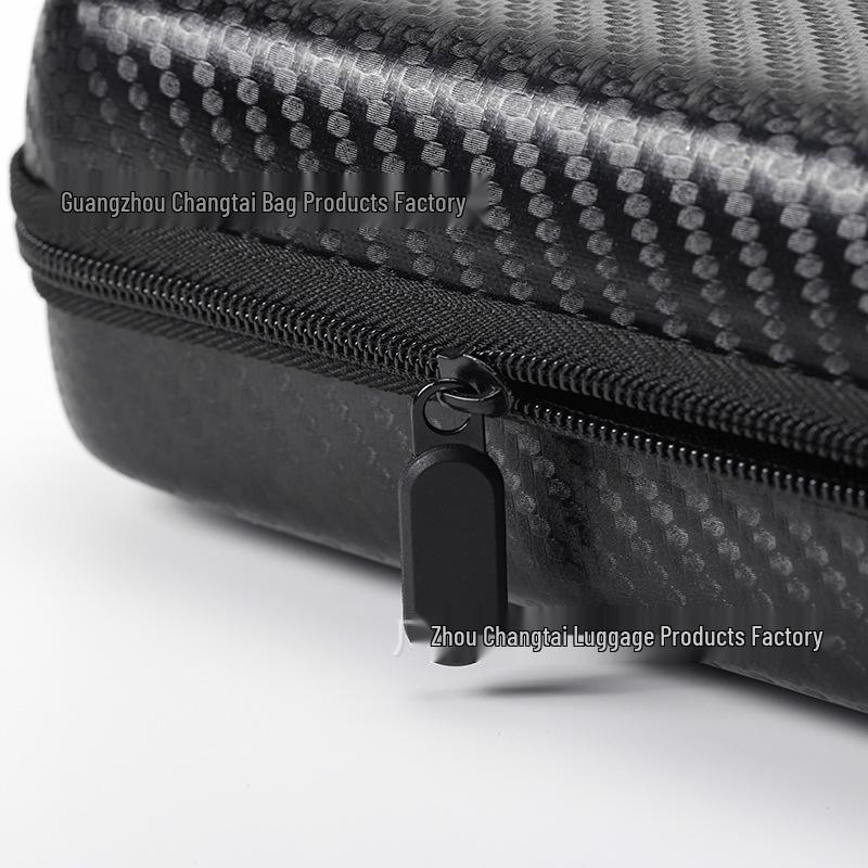 In-Stock Black EVA Zipper Bag: Earphone, Hard Drive, Tool & Data Cable Storage and Protection Case