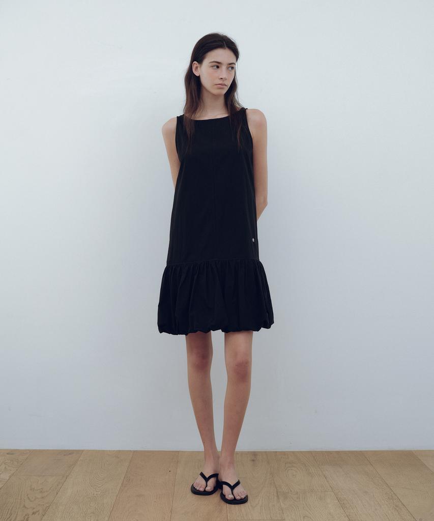 Yulago Balloon Sleeveless Dress