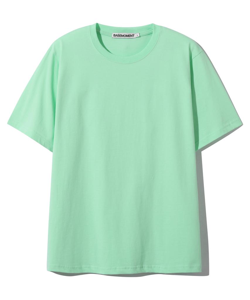 BASEMOMENT Layered Essential T-Shirt Mint