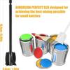Epoxy Mixer Paint Drill Attachment Paddle Consistency Liquids Resin Head Stirrer Spiral Blade Stirring Rod Tool