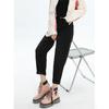 Autumn and Winter New Casual Versatile Harlan Jeans Women's Pear-shaped Figure High Waist and Thin Daddy Denim