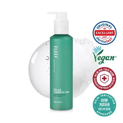 Flip_Cica-Aloe Cleansing Gel Foam 200ml