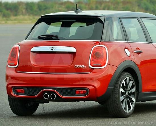 Mini R58 Coupe 10-15 Chrome Tailgate Trim