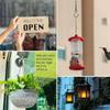 Plant Hanging Chains for Flower Pot Basket Versatile Length Sturdy Metal for Bird Feeder Planters Lanterns Ornaments Home Garden Support